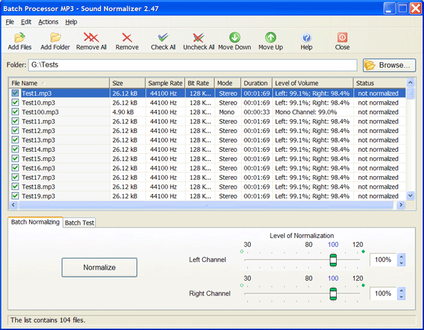 The Batch Proccesor MP3