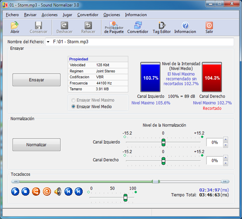 mp3 normalizador