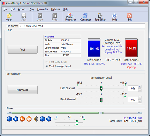 mp3 normalizer